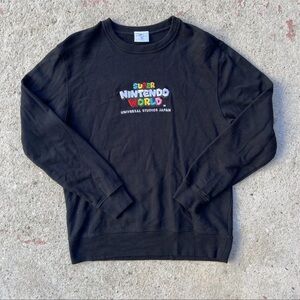 Super Nintendo World Sweatshirt Universal Studios Japan Super Mario S / M Size